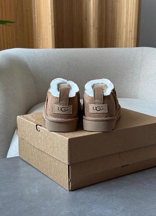 Ugg classic micro boot beige 3