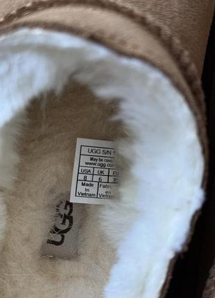 Ugg classic micro boot beige 4