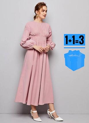 🥰міді сукня з драпіруванням shein xs