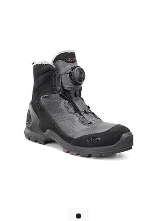 Жіночи трекінгові черевики ecco women biom terrain akka boa mid gtx