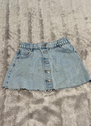 Джинсова спідниця zara, 5 років.