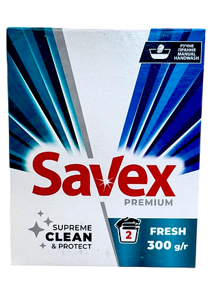 Стиральный порошок savex fresh ручная стирка 300 грам 9231
