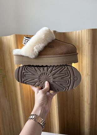 Ugg disquette slippers chestnut 4