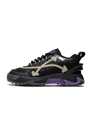 Мужские кроссовки off-white odsy-2000 black violet