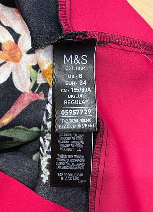 Нова міді сукня per una m&s у квітковий принт 9