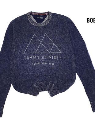 Шерстяной мирор пуловер tommy hilfiger