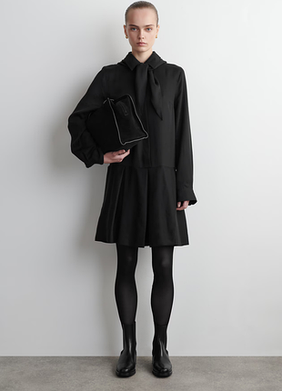 Платье женское cos scarf-detail dropped-waist mini dress / 40