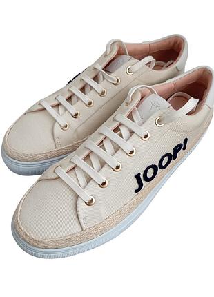 Жіночі бежеві текстильні кеди (еспадрильї) joop! coralie (модель 4140005756)
