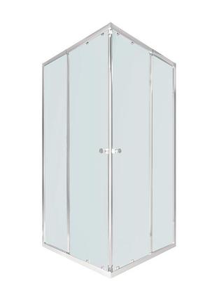 Душевая кабина qtap pisces crm109-11sp5 90-105x90-105 см, стекло pear 5 мм без поддона
