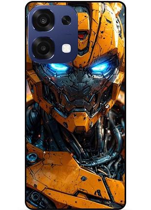 Чехол силиконовый бампер для oppo a6 pro бамблби bumblebee