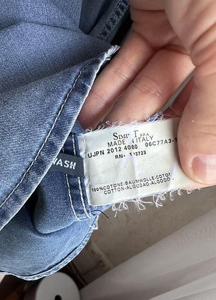 Джинсова сорочка armani jeans 7