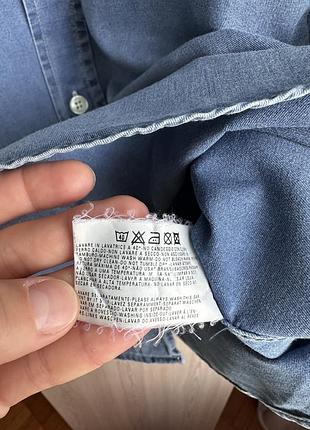 Джинсова сорочка armani jeans 6