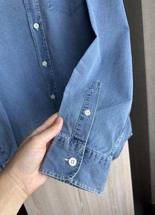 Джинсова сорочка armani jeans 8