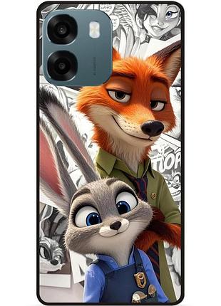 Силіконовий чохол для oppo a6 з картинкою джуді звірополіс