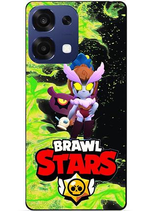Силіконовий бампер чохол для oppo a6 pro з героєм бравл фея джанет brawl