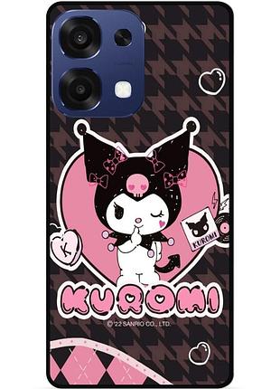 Силиконовый чехол бампер для oppo a6 pro с картинкой куроми kuromi