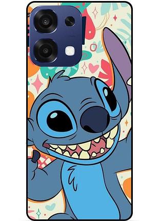 Силіконовий бампер чохол для oppo a6 pro з малюнком stitch стіч