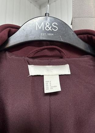 Тренч бордо h&m👌 4