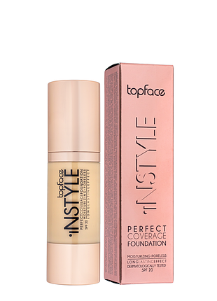 Тональная основа topface instyle perfect coverage spf20 no 03 daily skin care