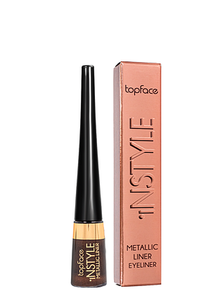 Пидводка для очей вольова перламутрова topface instyle metallic eyeliner рт554, no 8 daily skin care