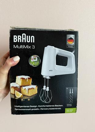 Міксер braun multimix 3 , 450 ватт ручний міксер