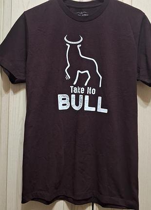 Футболка take no bull