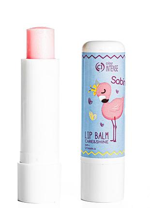 Бальзам для губ colour intense teen lip balm no 02 sabina vitamin a малина с перламутром daily skin care