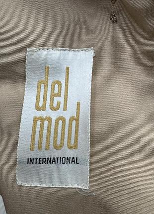 Тренч с поясом del mod international 4