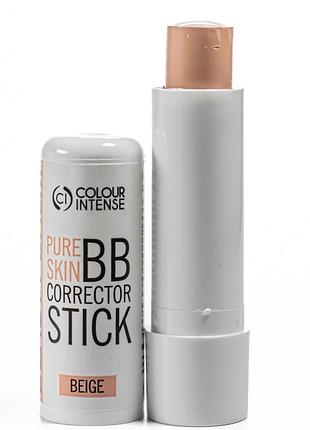 Коректор-стик для обличчя colour intense pure skin no 02 beige daily skin care
