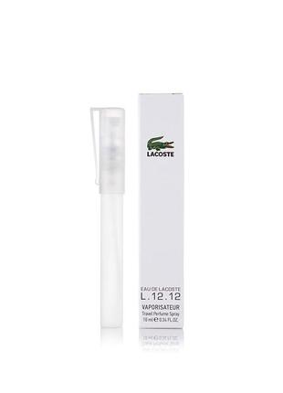 Парфуми спрей lacoste eau de l.12.12 blanc чоловічі 10 мл