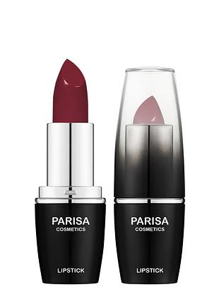 Помада для губ parisa cosmetics perfect color lipstick l-03 № 34м червоно-коричнева daily skin care