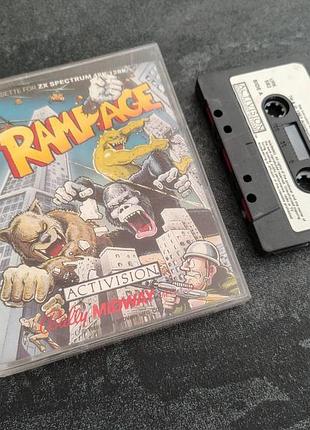 Кассета rampage (zx spectrum)