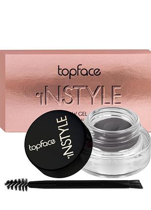 Фиксирующий гель для бровей topface instyle eyebrow gel кремовый pt551 no 07 daily skin care