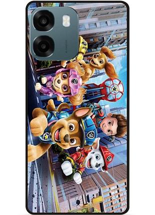 Чехол силиконовый для oppo a6 с рисунком щенячий патруль paw patrol