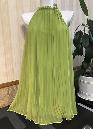 Сукня сарафан в яскраво зеленому кольорі від river island у 12 розмірі