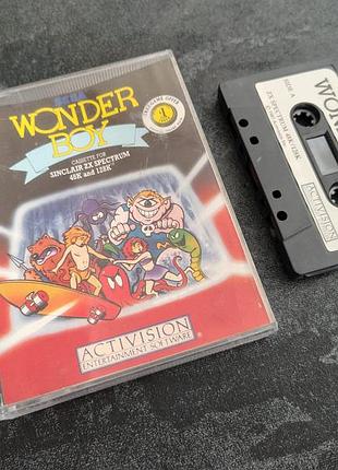 Кассета wonder boy (zx spectrum)