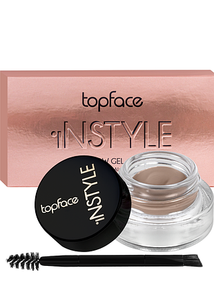 Фиксирующий гель для бровей topface instyle eyebrow gel кремовый pt551 no 03 daily skin care