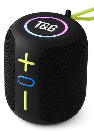 Портативная акустическая bluetooth колонка tg658, музыкальная блютуз колонка с подсветкой ay-24
