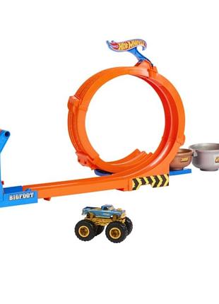 Игровой набор трек hot wheels monster trucks петли и трюки, оригинал из сша.