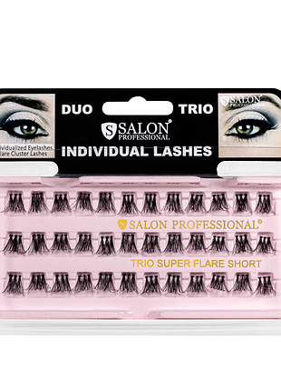 Пучки для наращивания ресниц тройные salon professional daily skin care