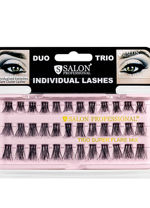 Пучки для наращивания ресниц тройные salon professional mix daily skin care