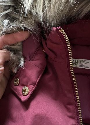 Зимова куртка h&m на 2-3 роки 4