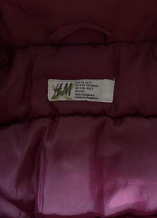 Зимова куртка h&m на 2-3 роки 3