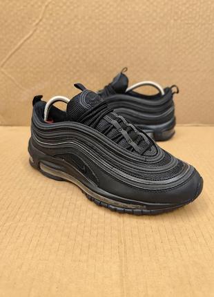 Кросівки nike air max 97 triple black (розмір 42 / 26.5 см)