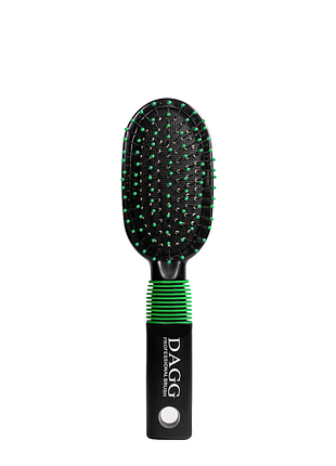 Розчіска для волосся масажна dagg 9551 в4 sh зелена daily skin care