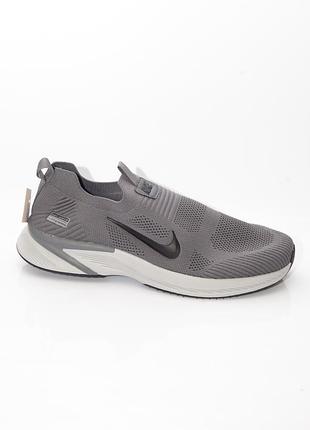 Кросівки чоловічі, сірі, сітка,nike