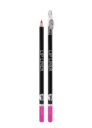 Олівець для губ дерев'яний з точилкою jovial luxe lip liner № 113 fuchsia фуксія daily skin care
