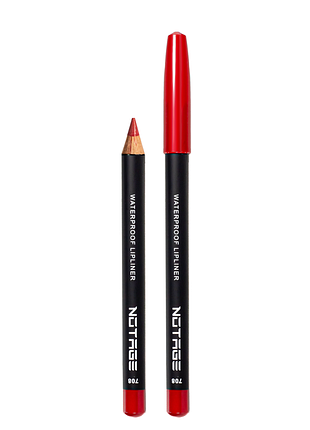 Карандаш для губ notage waterproof lip liner водостойкий no 708 красный daily skin care