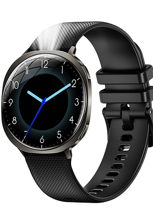 Cмарт-годинник m301 black (дзвінки, пульсоксиметр, ліхтарик) amoled екран