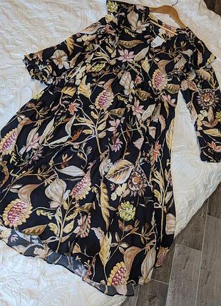 Новое платье миди вискоза h&amp;m 3